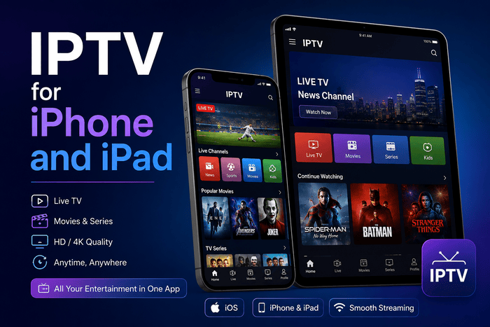 IPTV for iPhone and iPad
