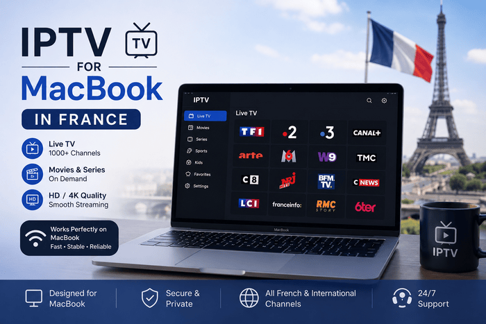 IPTV on a MacBook 