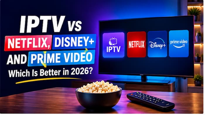 IPTV vs Netflix, Disney+ and Prime Video
